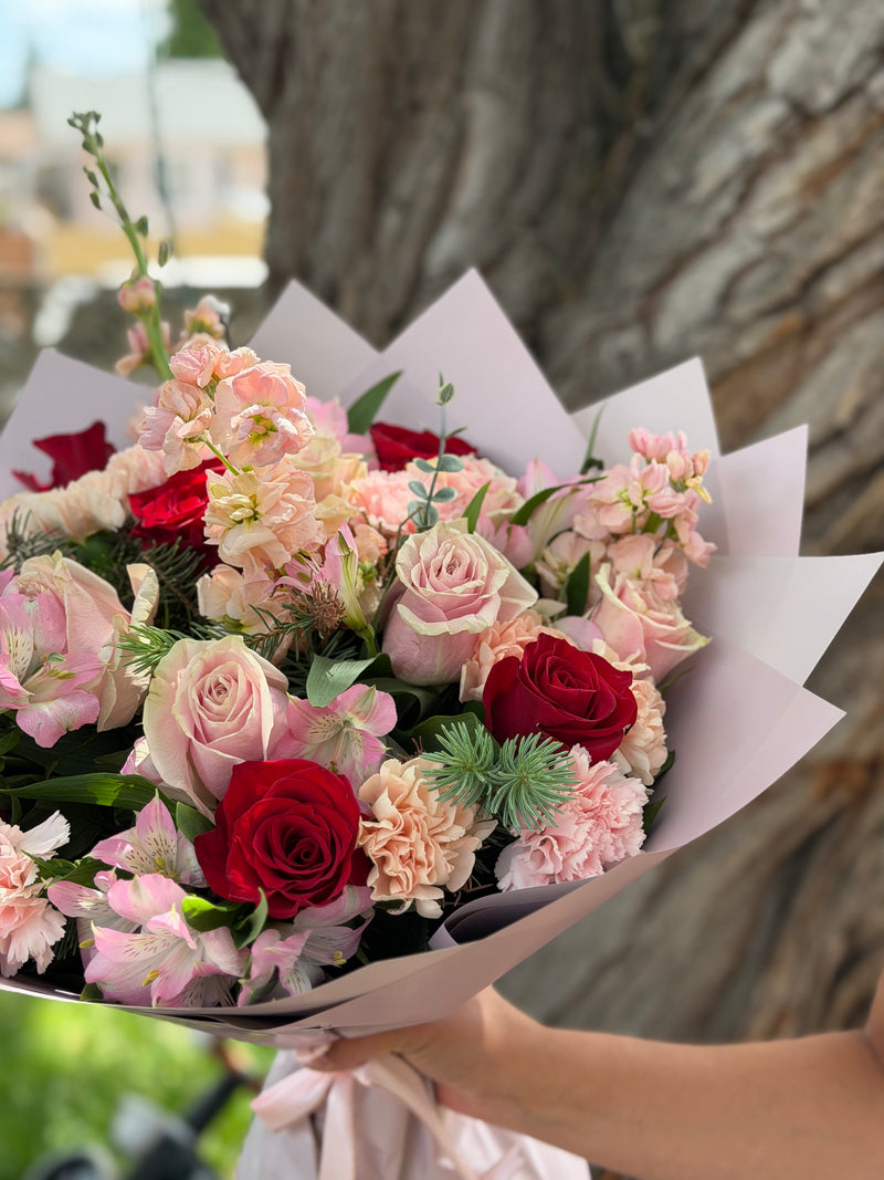 Garden Romance — handcrafted flower bouquet