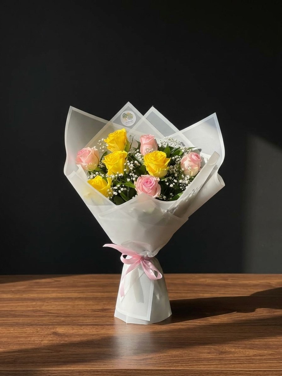 Sunlit Garden — handcrafted flower bouquet