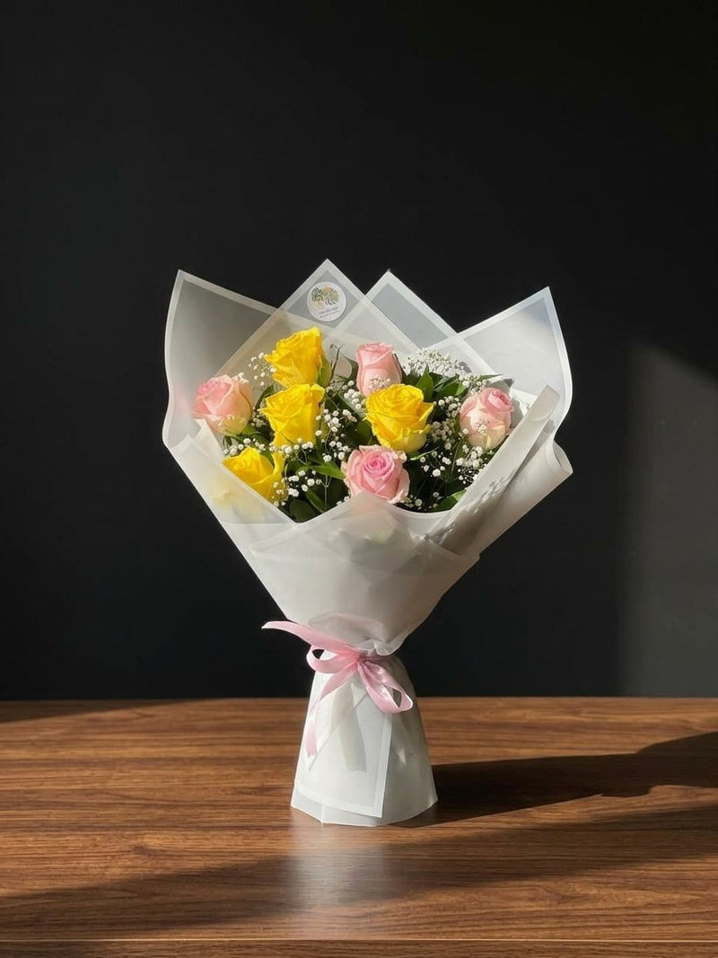 Sunlit Garden — handcrafted flower bouquet