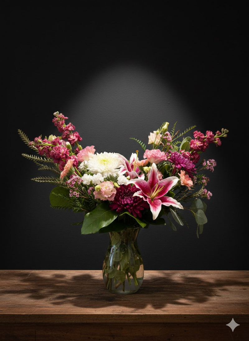 Pinkish Medley - Green Touch Flowers Calgary