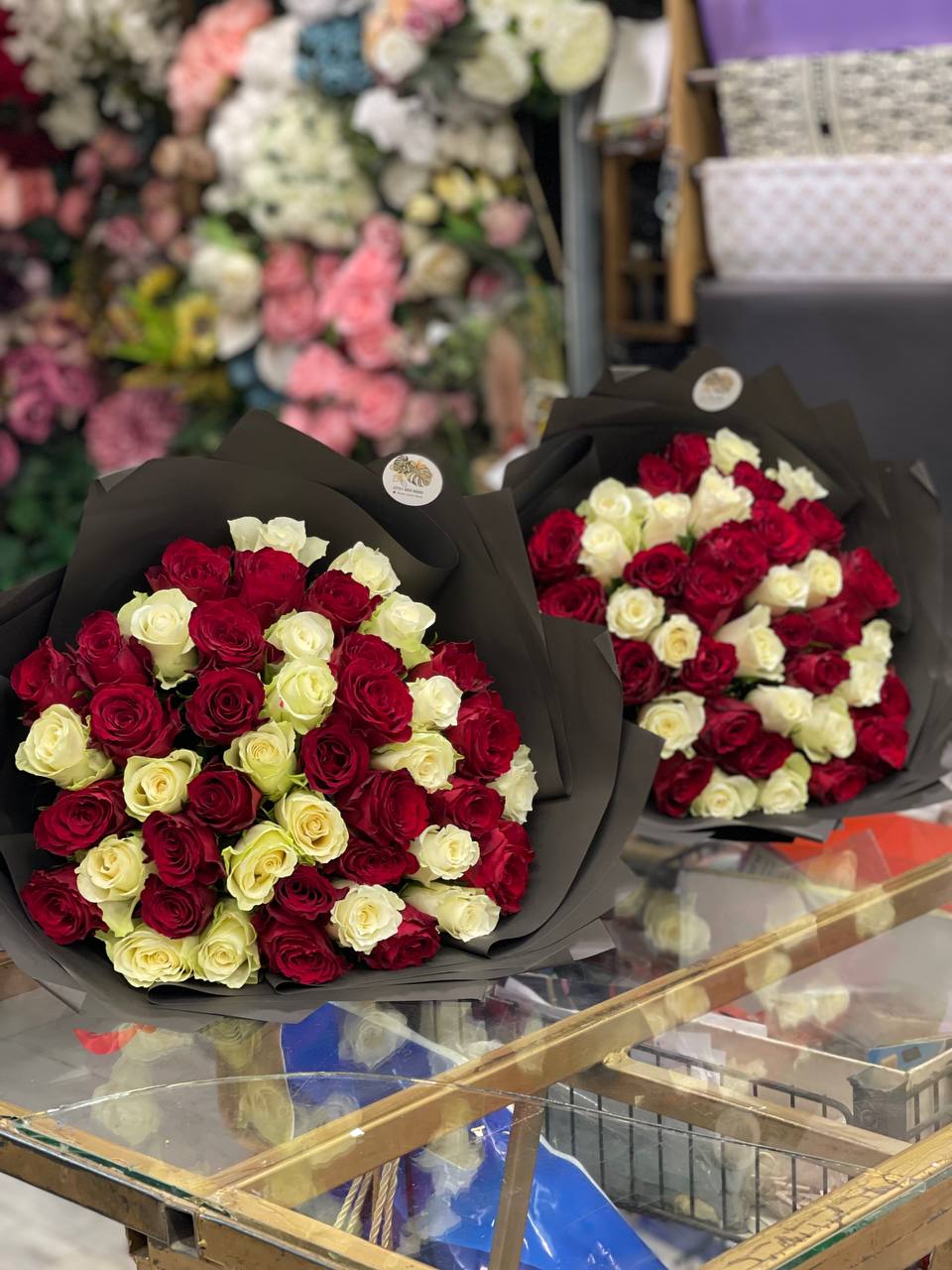 Personalised Rose Pair — statement rose design