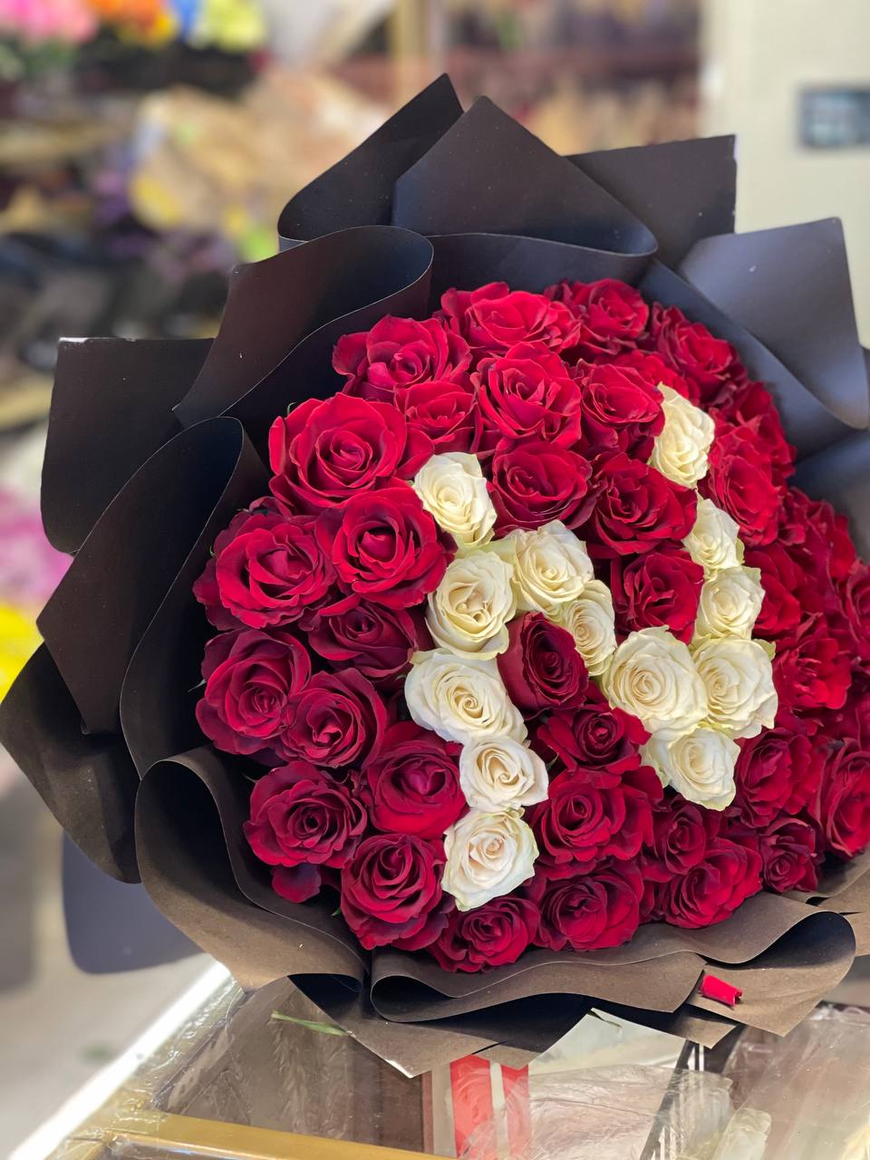 Your Initial in Roses — statement rose design