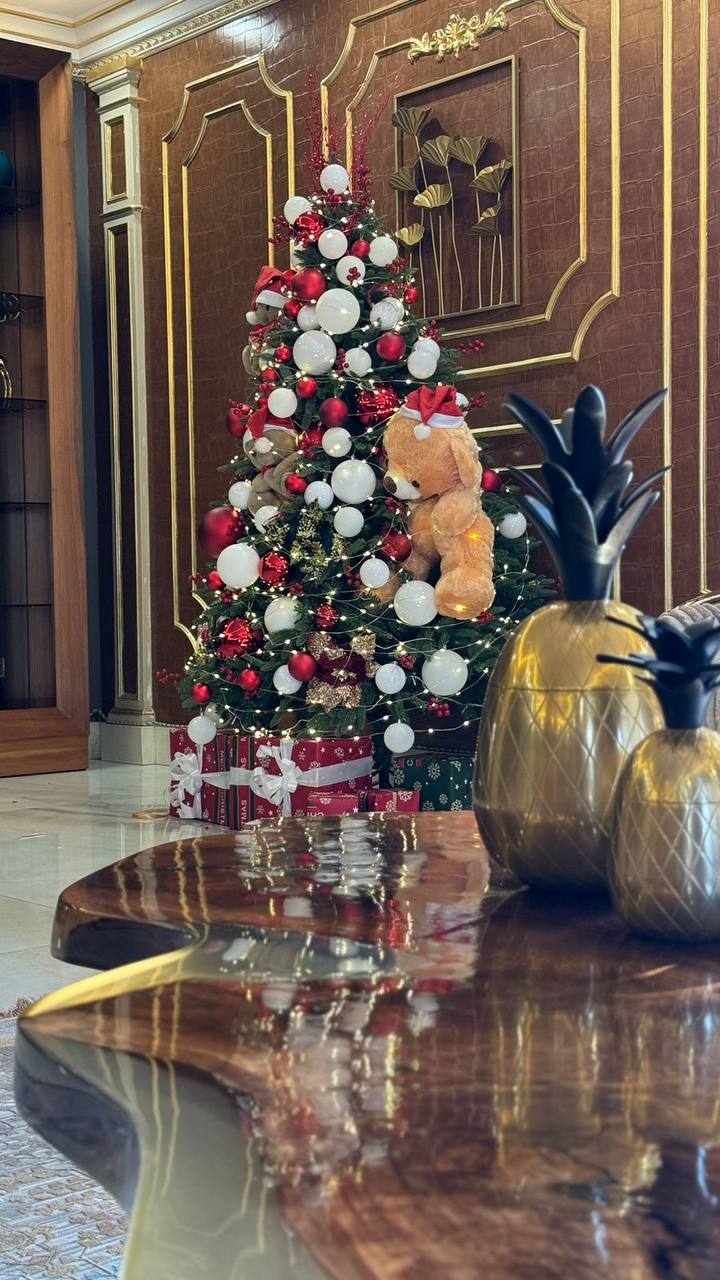 Christmas Teddy Bear Tree