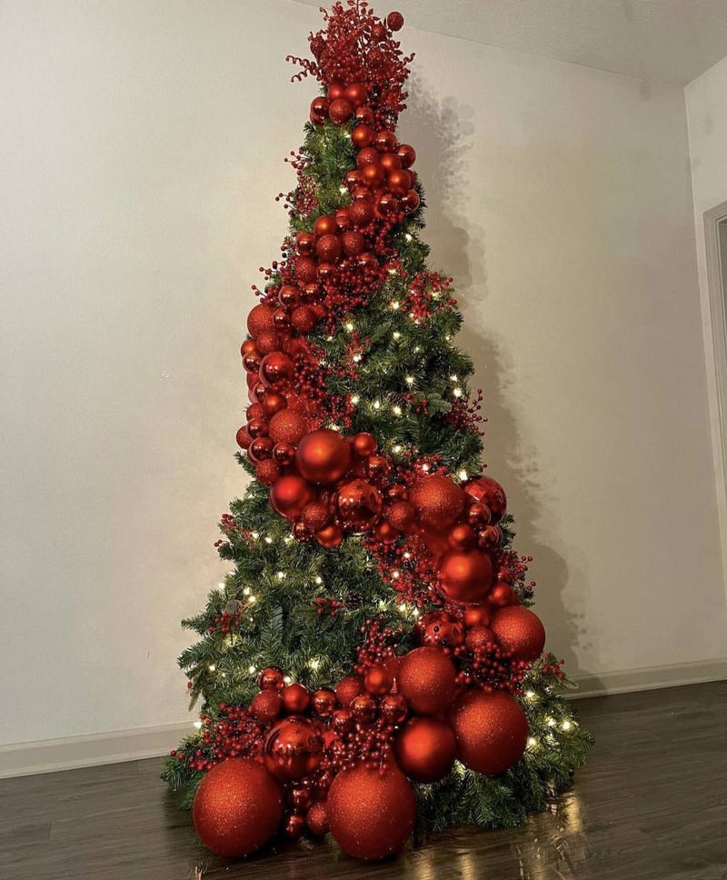 Crimson Christmas Tree