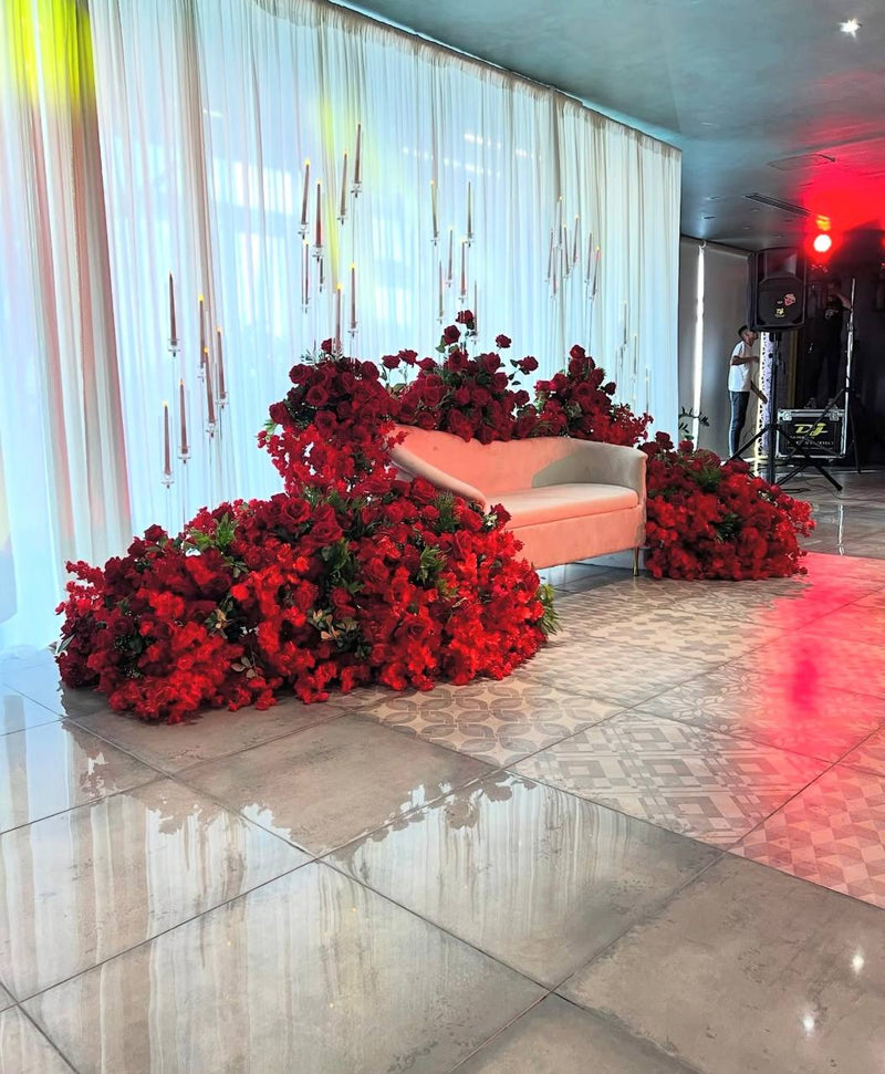 Wedding ceremony and reception flowers — supplied design inspiration 43